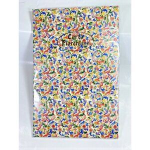Carta Fiorentina Vintage Stationery Florence Italy Peacock Floral Unopened
